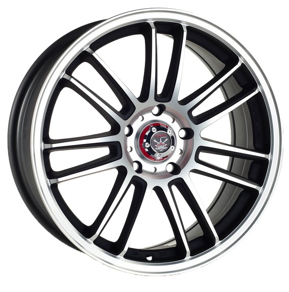   Yamato Segun Sakanowe-Tamuram 7.017 PSD 5x112 ET45 D66.6 Black Briliant